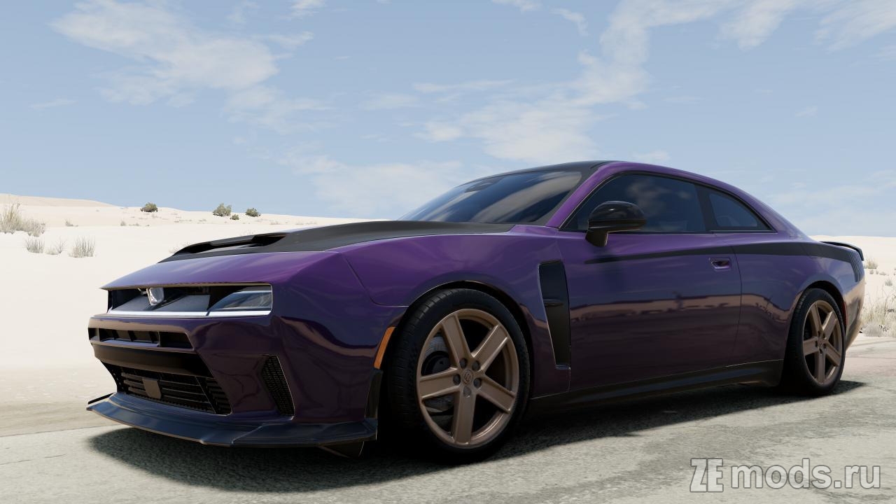 Dodge Charger EV/Sixpack (2025-2027) (1.0) для BeamNG.drive (0.38.x)