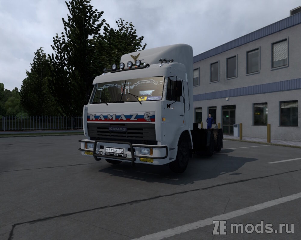 Камаз-54115 by Oleg (1.57) для Euro Truck Simulator 2 (1.57.x)