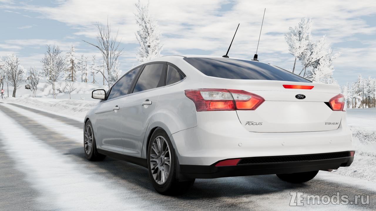 Мод Ford Focus MK3 (3.0) для BeamNG.drive (0.38.x)