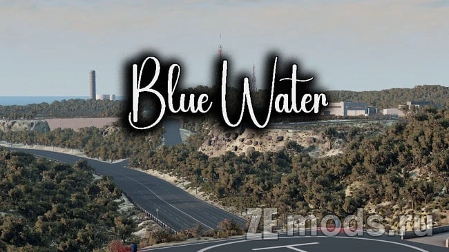 Карта "Blue Water" (1.1) для BeamNG.drive (0.38.x)