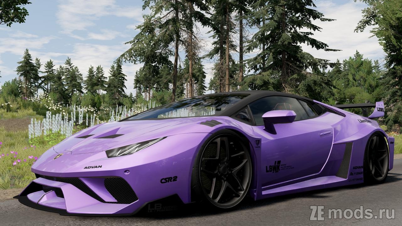 Lamborghini Huracan (4.0) для BeamNG.drive (0.38.x)