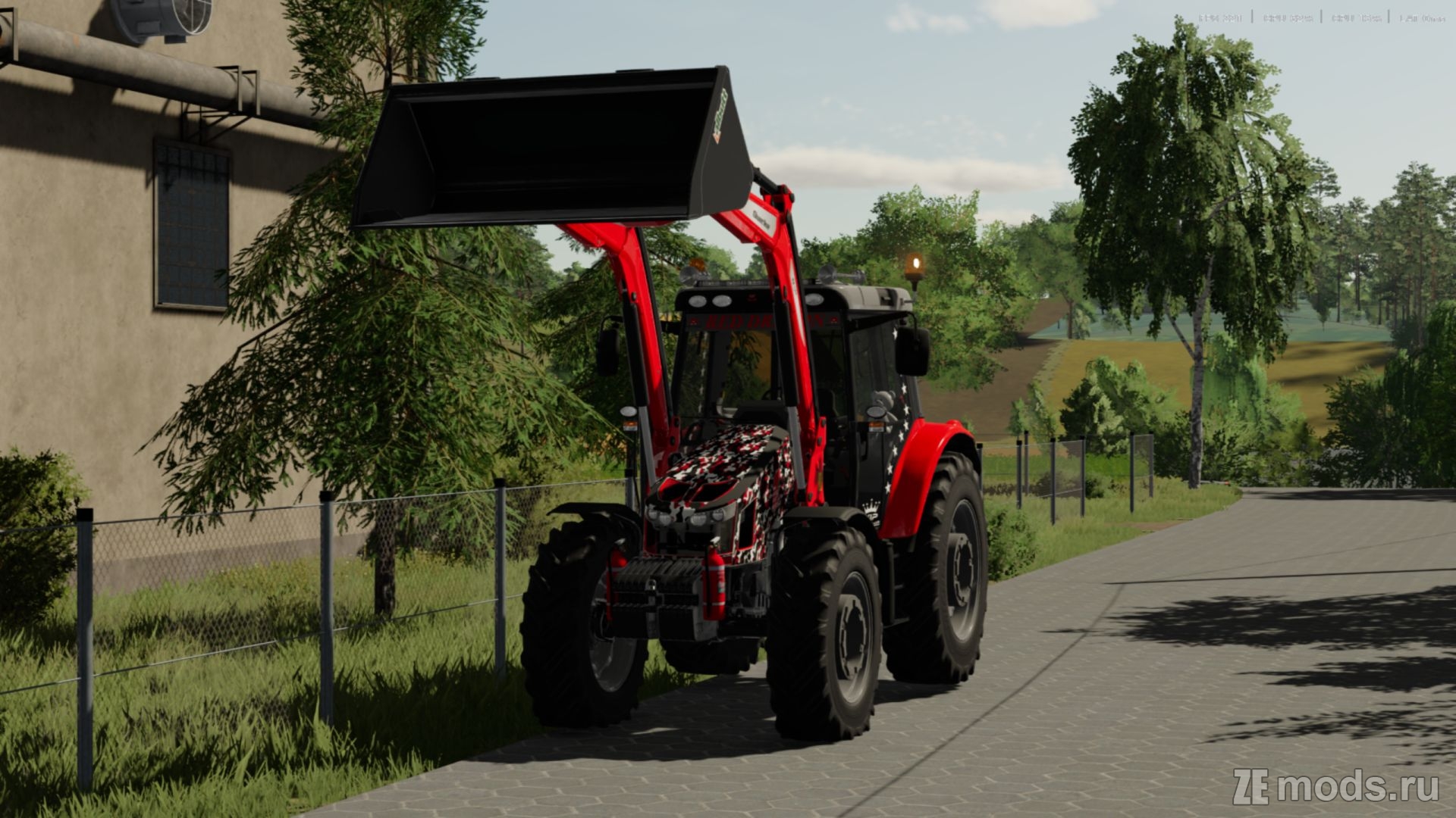 Massey Ferguson 5400 Series (1.0.0.1) для Farming Simulator 22