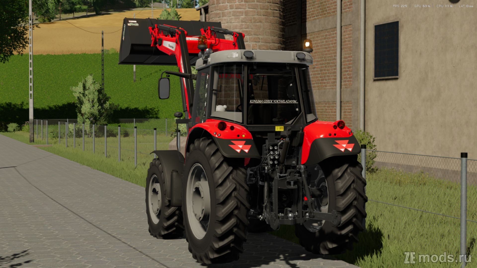Мод Massey Ferguson 5400 Series (1.0.0.1) для Farming Simulator 22