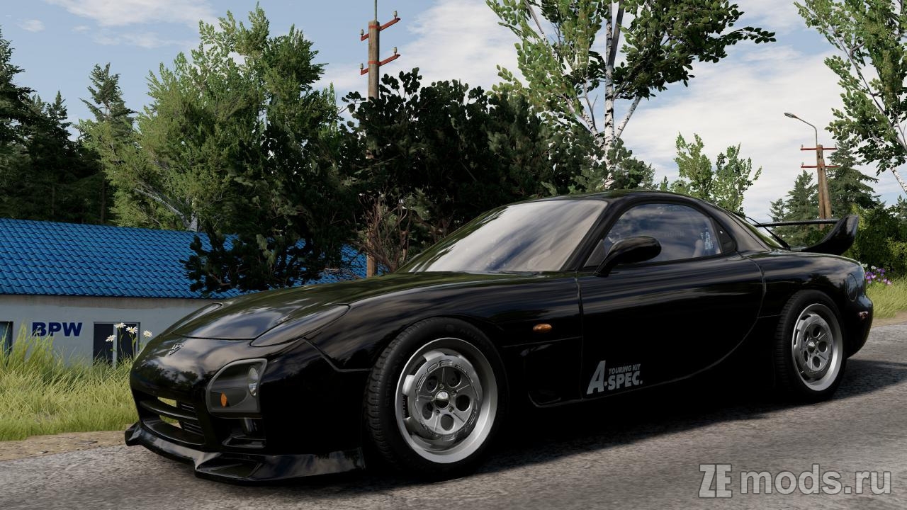 Mazda RX-7 (FD3S) (1.0) для BeamNG.drive (0.38.x)