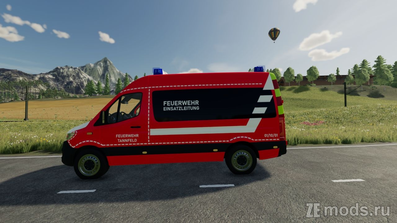 Мод Mercedes Benz Sprinter (1.2.0.0) для Farming Simulator 22