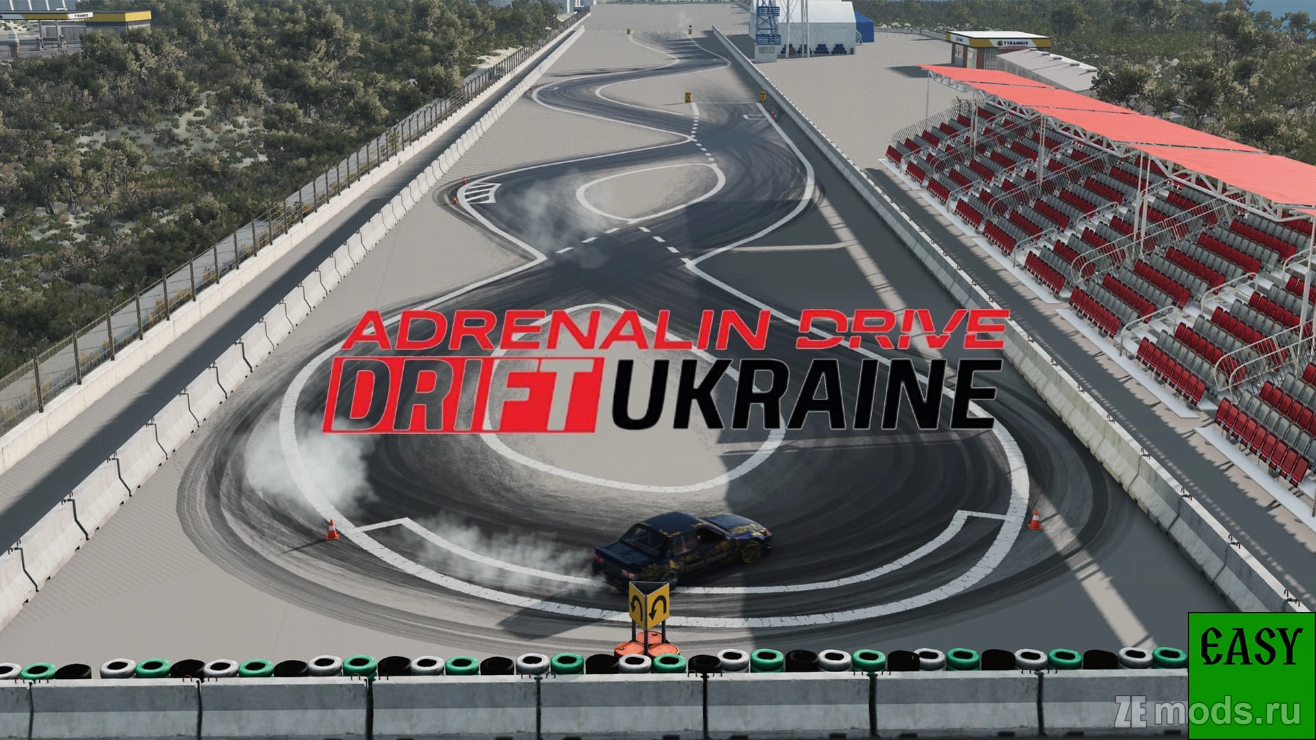 Мод Карта "Blue Water" (1.1) для BeamNG.drive (0.38.x)