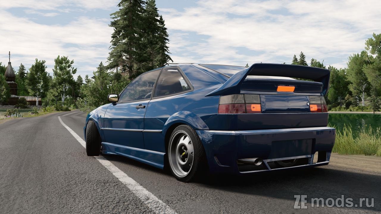 Мод Volkswagen Corrado (1.2) для BeamNG.drive (0.38.x)