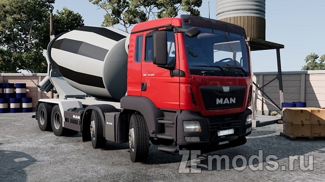MAN TGS (Fixed) (1.0) для BeamNG.drive (0.38.x)