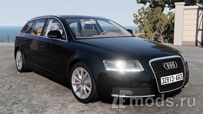 Audi A6 C6 2004-2011 (0.1) для BeamNG.drive (0.38.x)