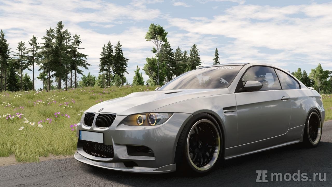 BMW M3 E92/E93 (1.2) для BeamNG.drive (0.38.x)