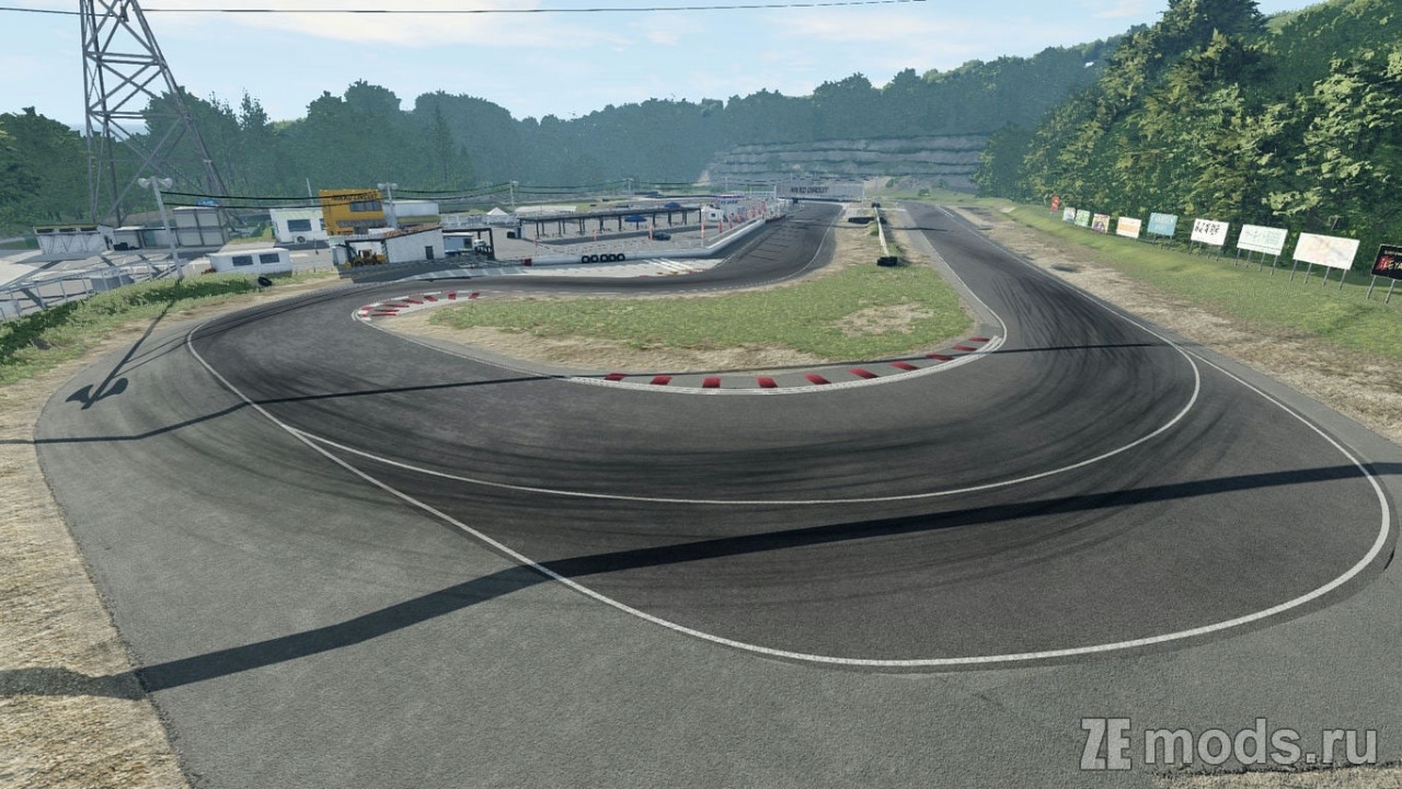 Мод Карта "Nikko Circuit" (1.0) для BeamNG.drive (0.38.x)