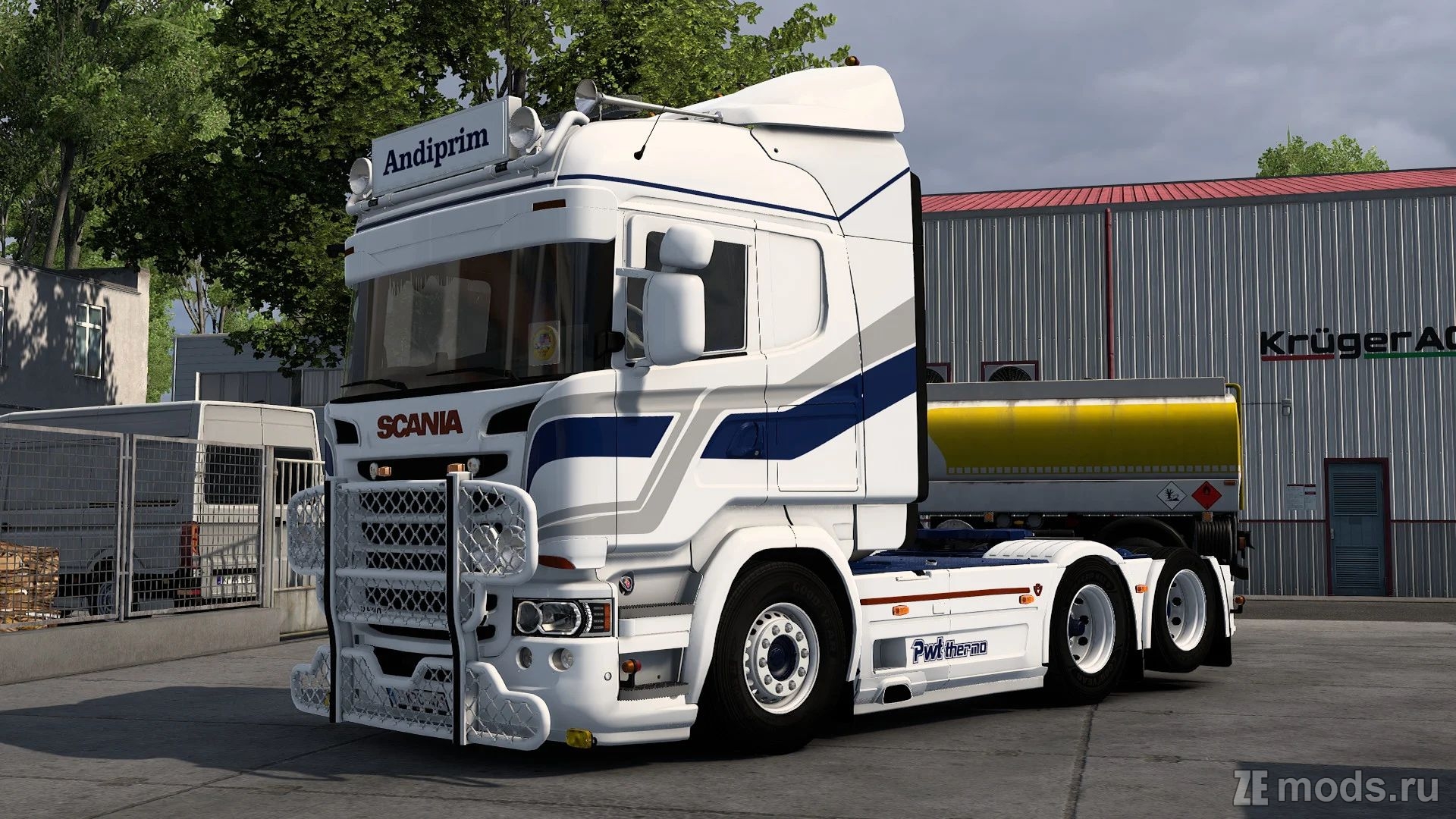 Мод Scania PGR-Series (1.6.1) для Euro Truck Simulator 2 (1.58.x)