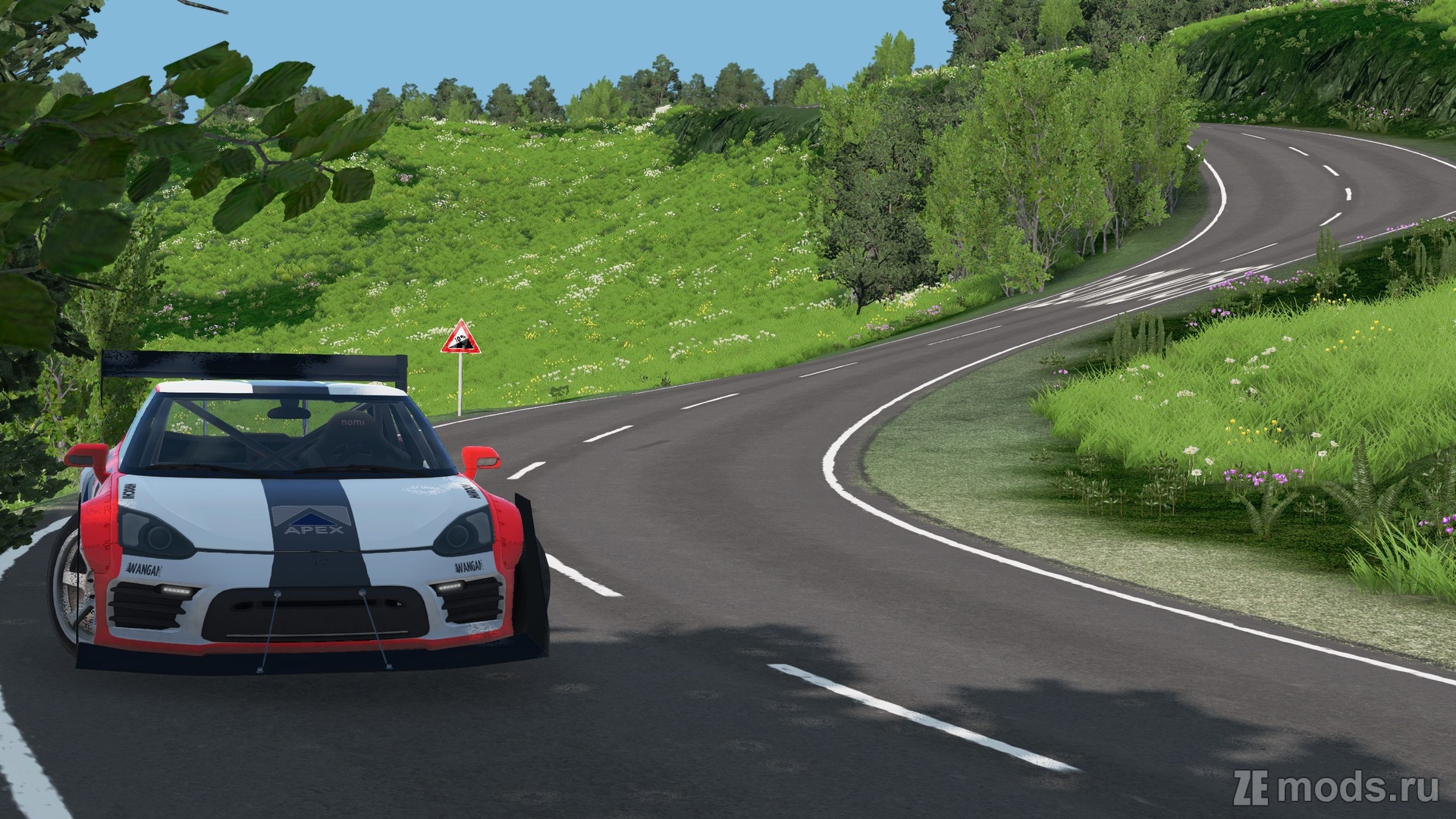 Карта "Somerset, UK" (1.9) для BeamNG.drive (0.38.x)