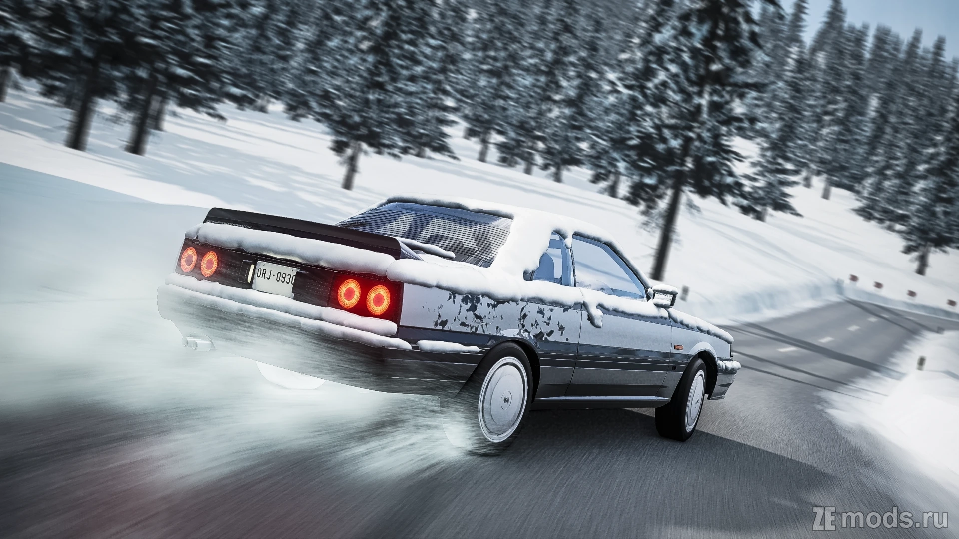 Скачать мод Nissan Skyline R31 (1.6) для BeamNG.drive (0.38.x)