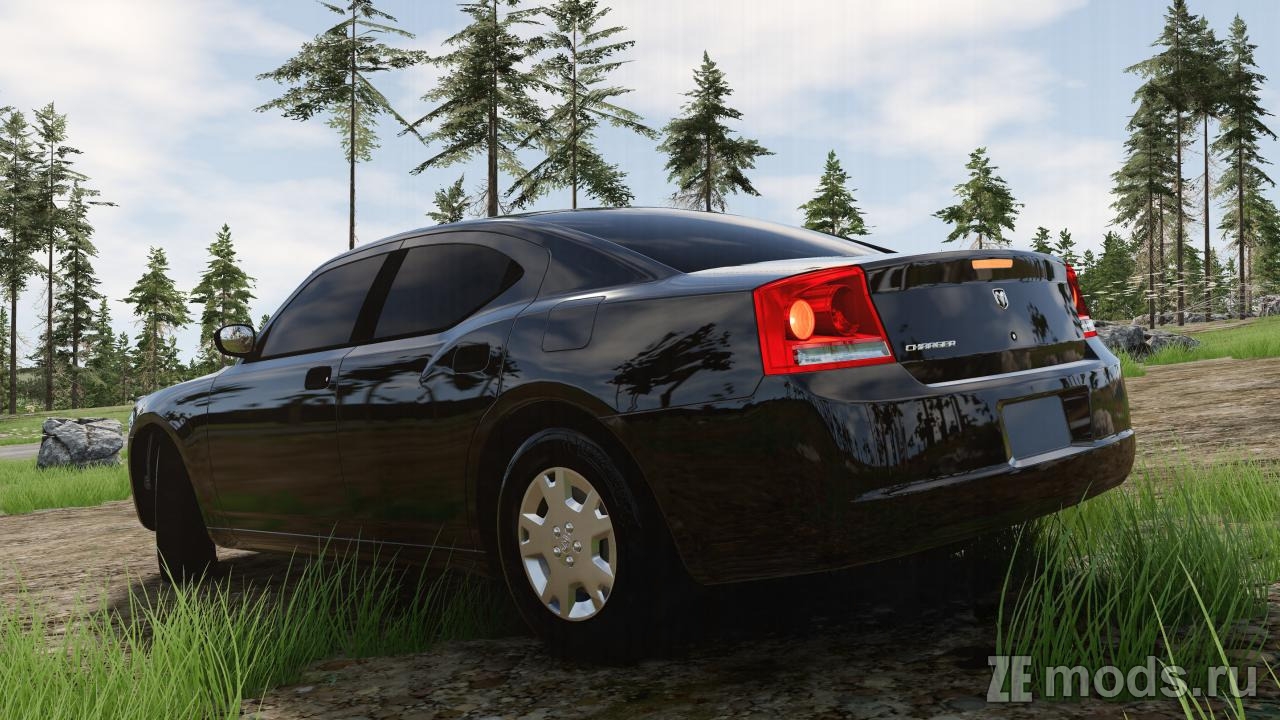 Мод Dodge Charger (2006) (1.0) для BeamNG.drive (0.38.x)