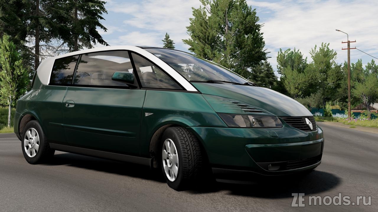 Renault Avantime (2.04) для BeamNG.drive (0.38.x)
