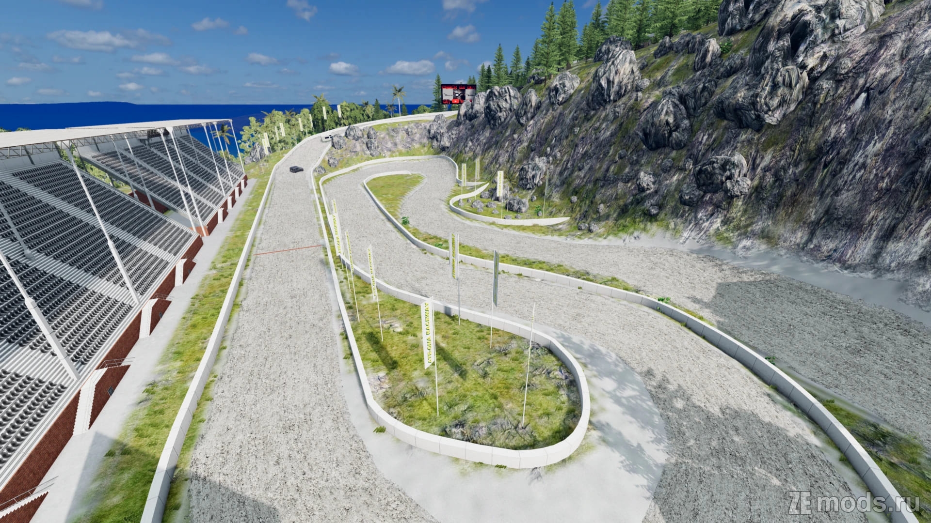 Мод Карта "Corsa Archipelago" (1.1) для BeamNG.drive (0.38.x)