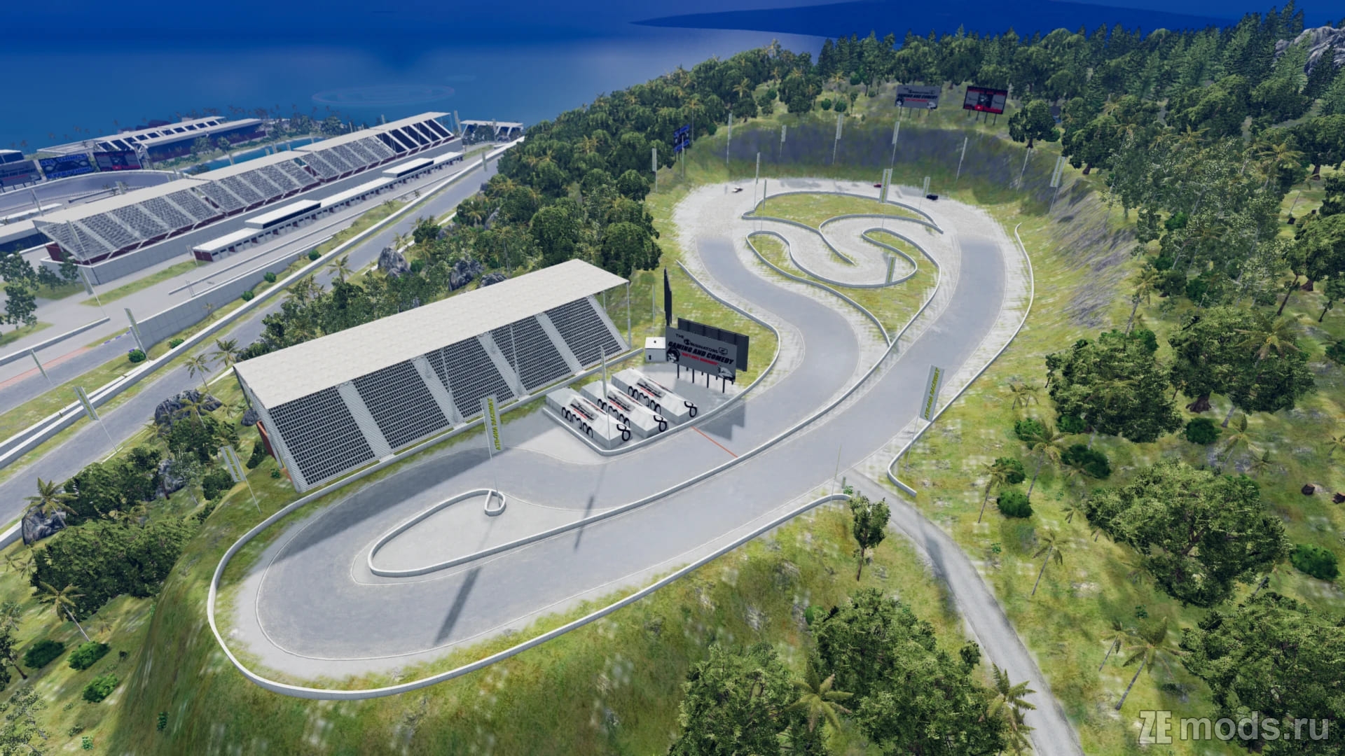 Мод Карта "Corsa Archipelago" (1.1) для BeamNG.drive (0.38.x)