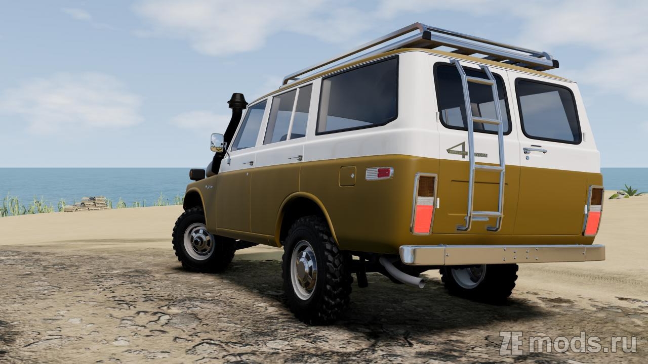 Мод Toyota Land Cruiser FJ55 (1.0) для BeamNG.drive (0.38.x)
