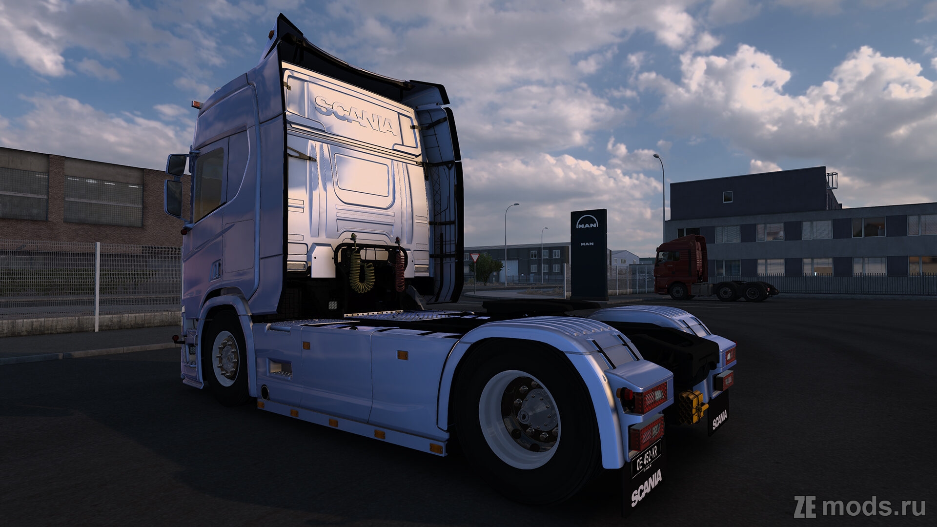 Мод Scania R500 Custom XBX (5.0) для Euro Truck Simulator 2 (1.58.x)