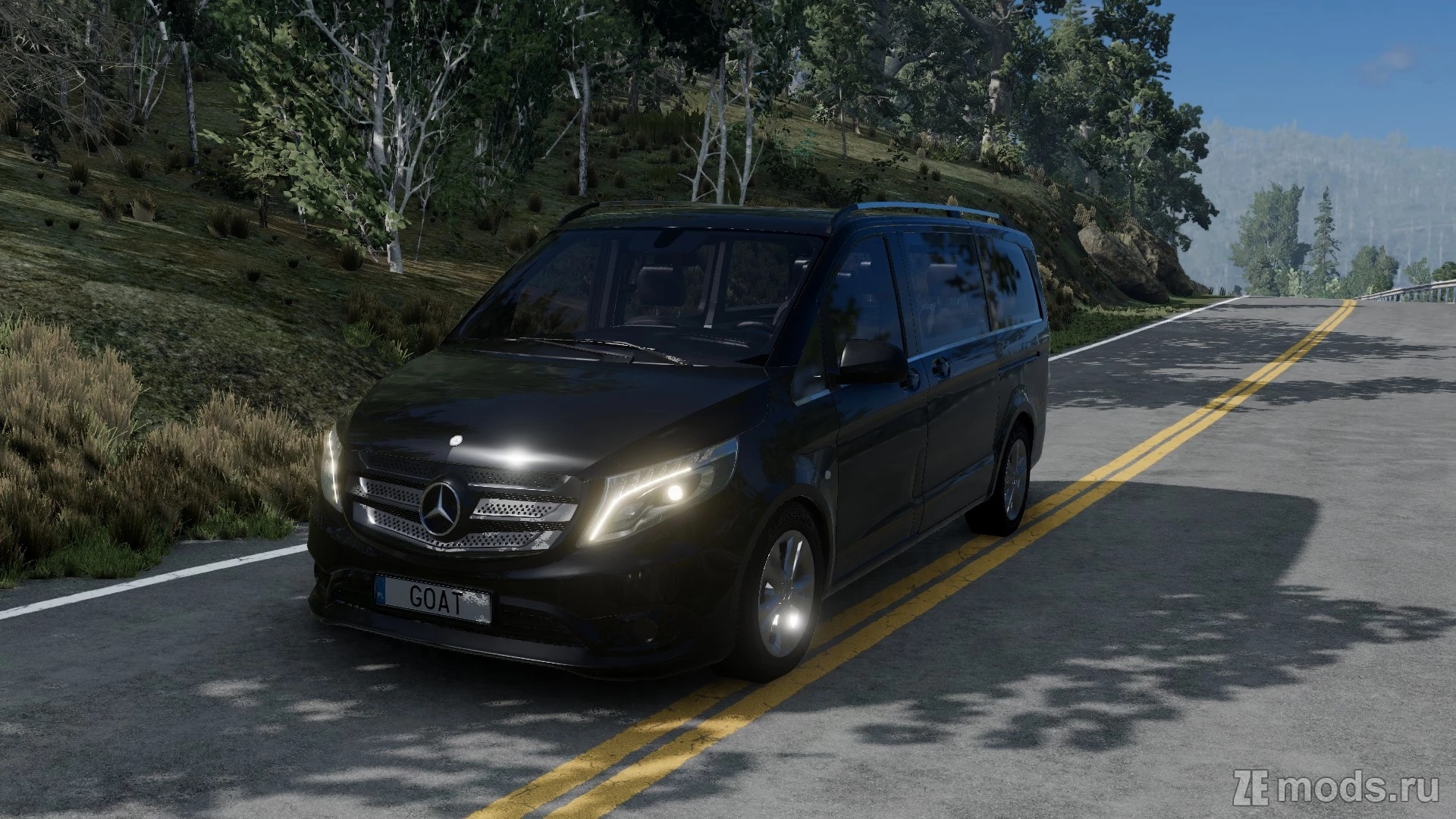 Mercedes-Benz V-Class/Vito (2.0) для BeamNG.drive (0.38.x)