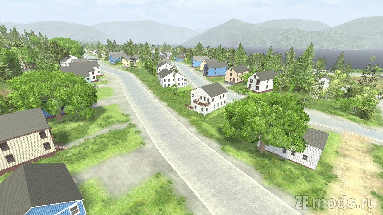 Мод Карта "Russian Roads NP 2018" (02.03.26) для BeamNG.drive (0.38.x)
