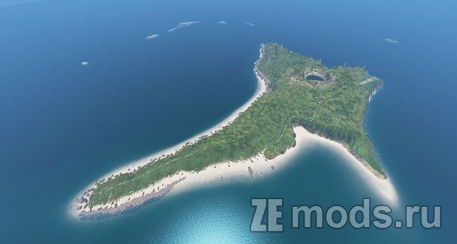 Карта "Junior Rock Island" (9.0) для BeamNG.drive (0.38.x)