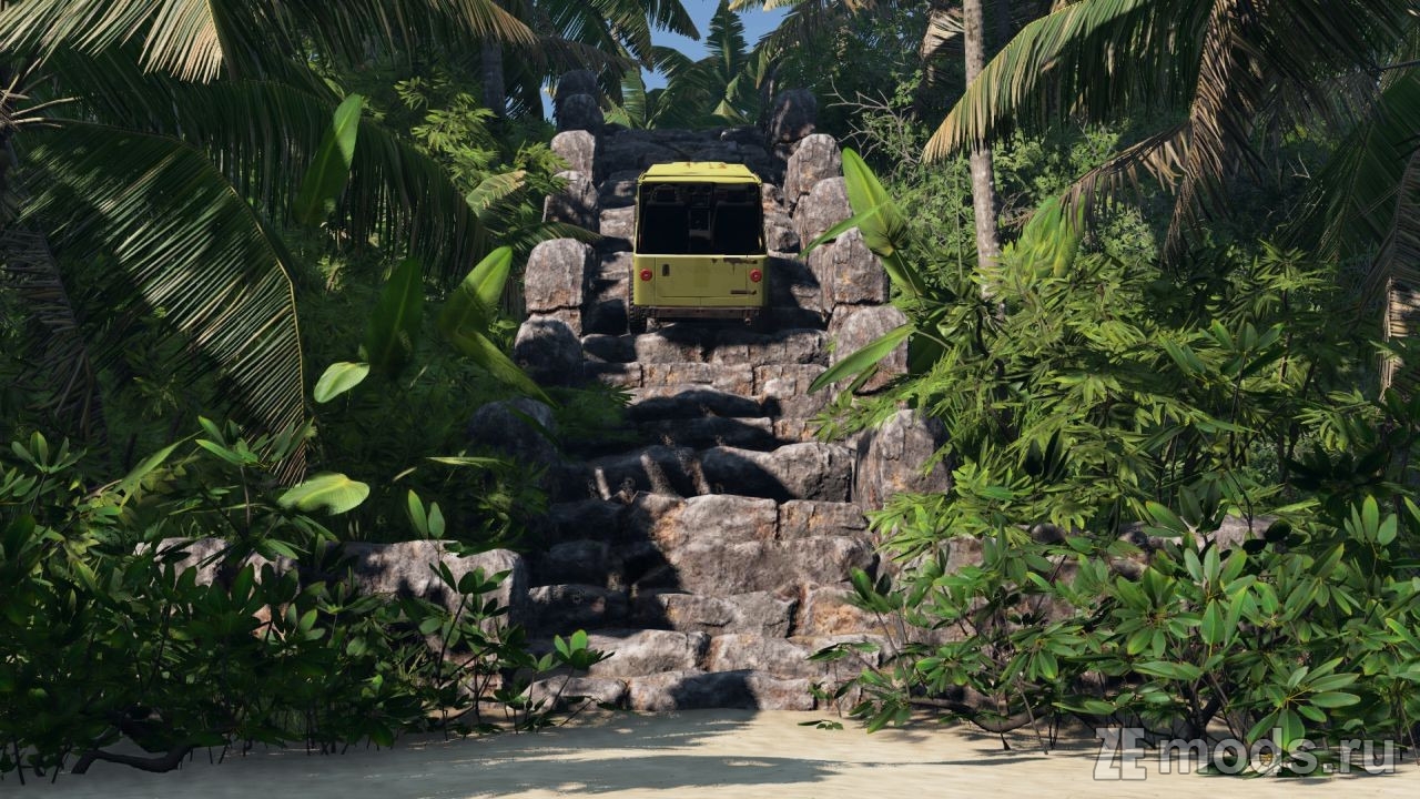 Мод Карта "Junior Rock Island" (9.0) для BeamNG.drive (0.38.x)