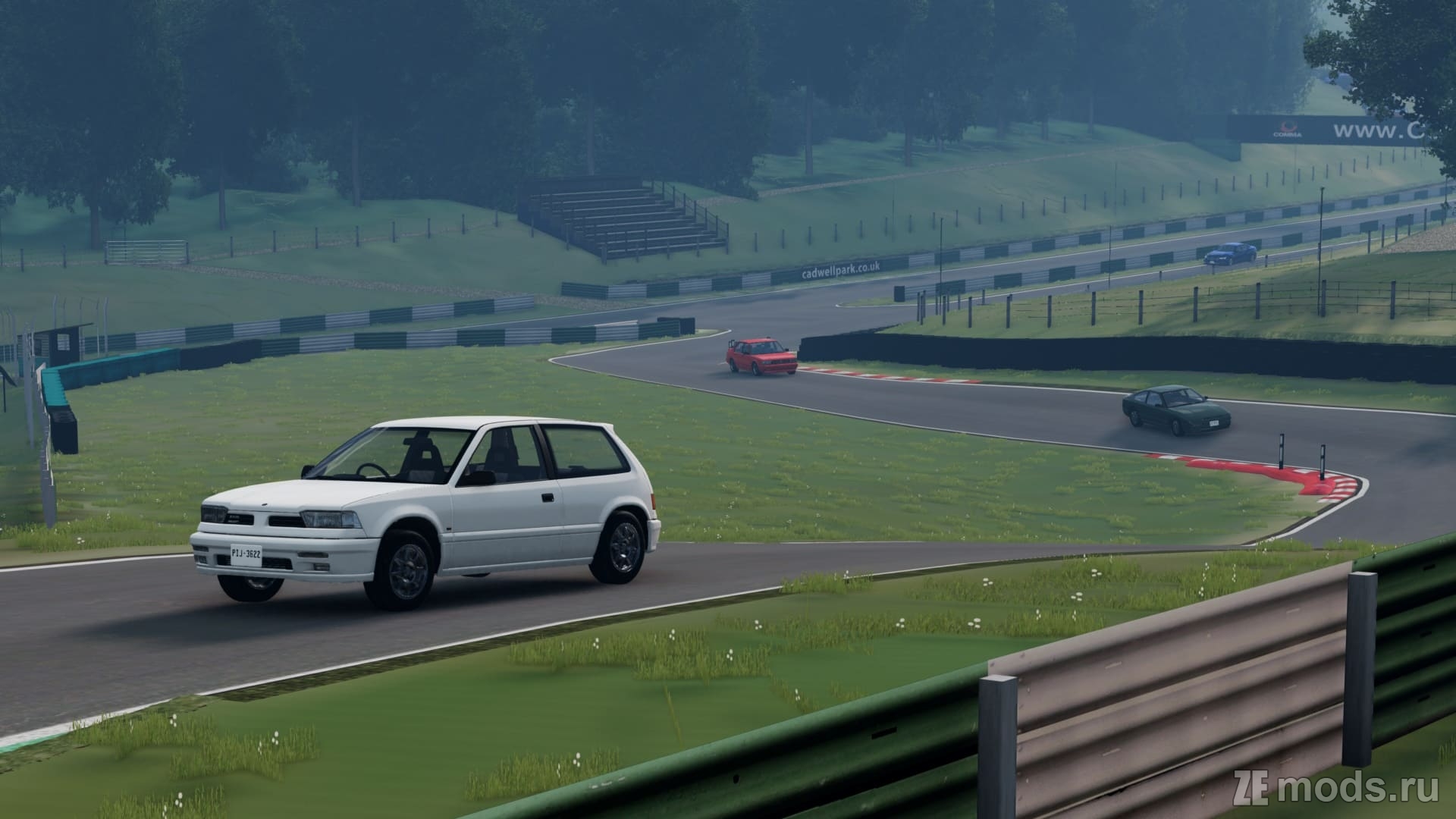 Карта "Cadwell Park" (1.0) для BeamNG.drive (0.38.x)