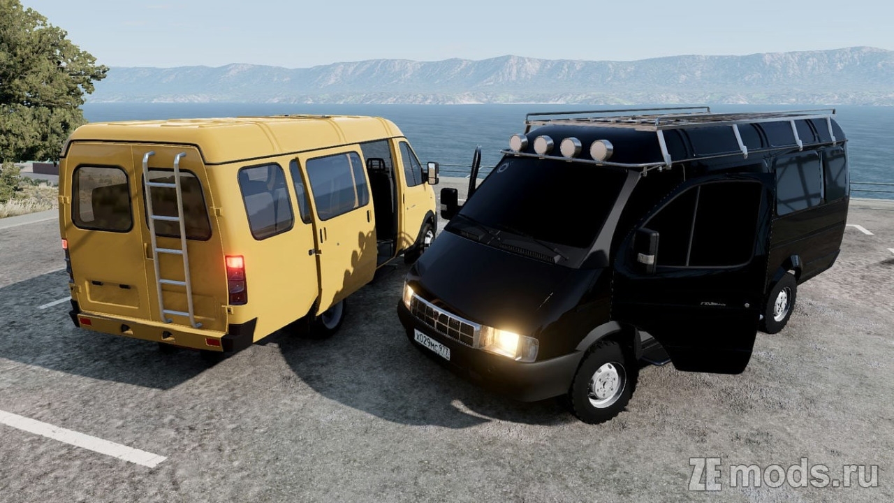 Газель 3321/2705 (1.1) для BeamNG.drive (0.38.x)