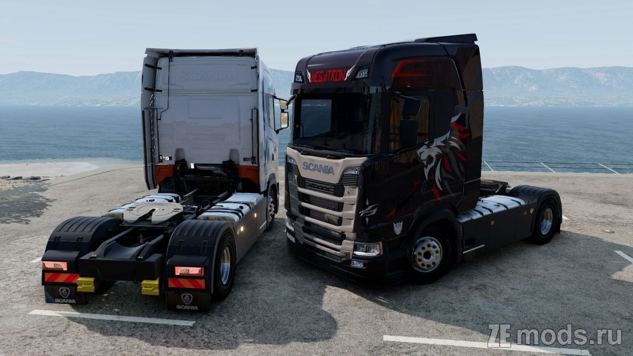 Мод Scania S-​Series (1.0) для BeamNG.drive (0.38.x)
