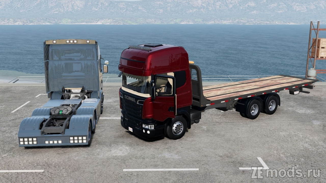 Мод Scania R500 Truck (1.0) для BeamNG.drive (0.38.x)
