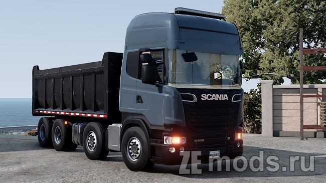 Scania R500 Truck (1.0) для BeamNG.drive (0.38.x)