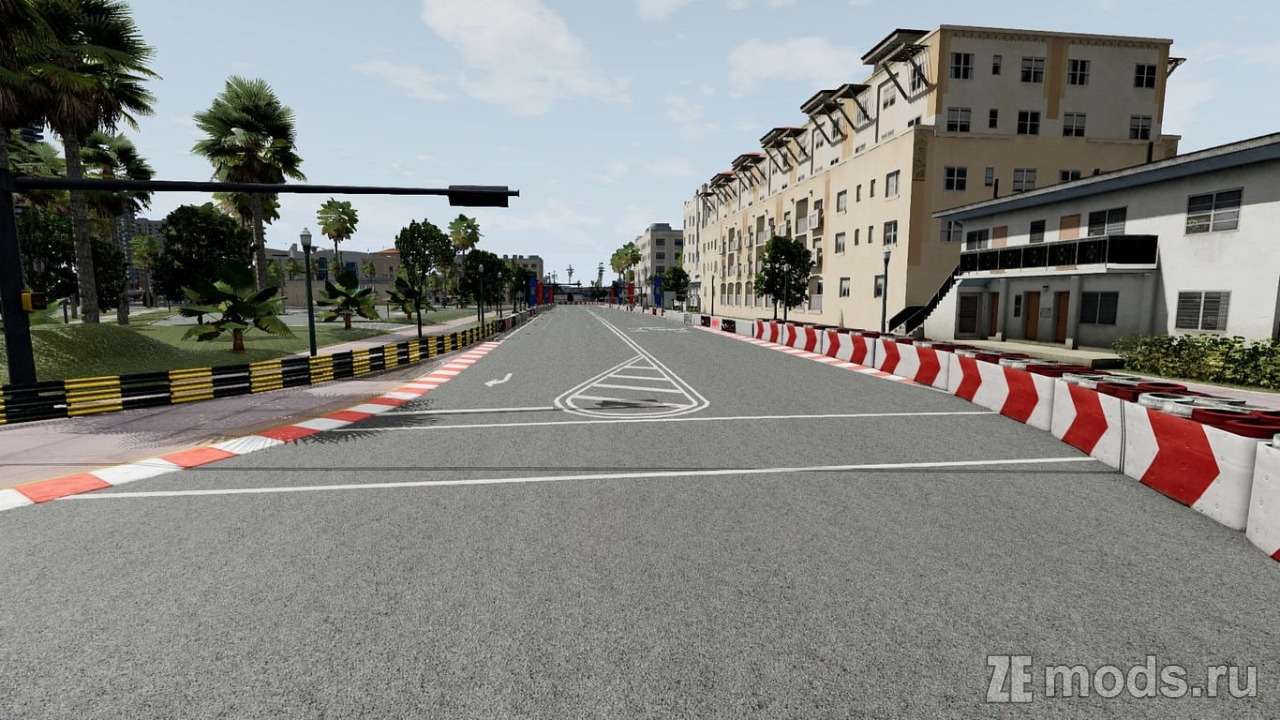 Мод Карта "Bayside Miami" (1.0) для BeamNG.drive (0.38.x)