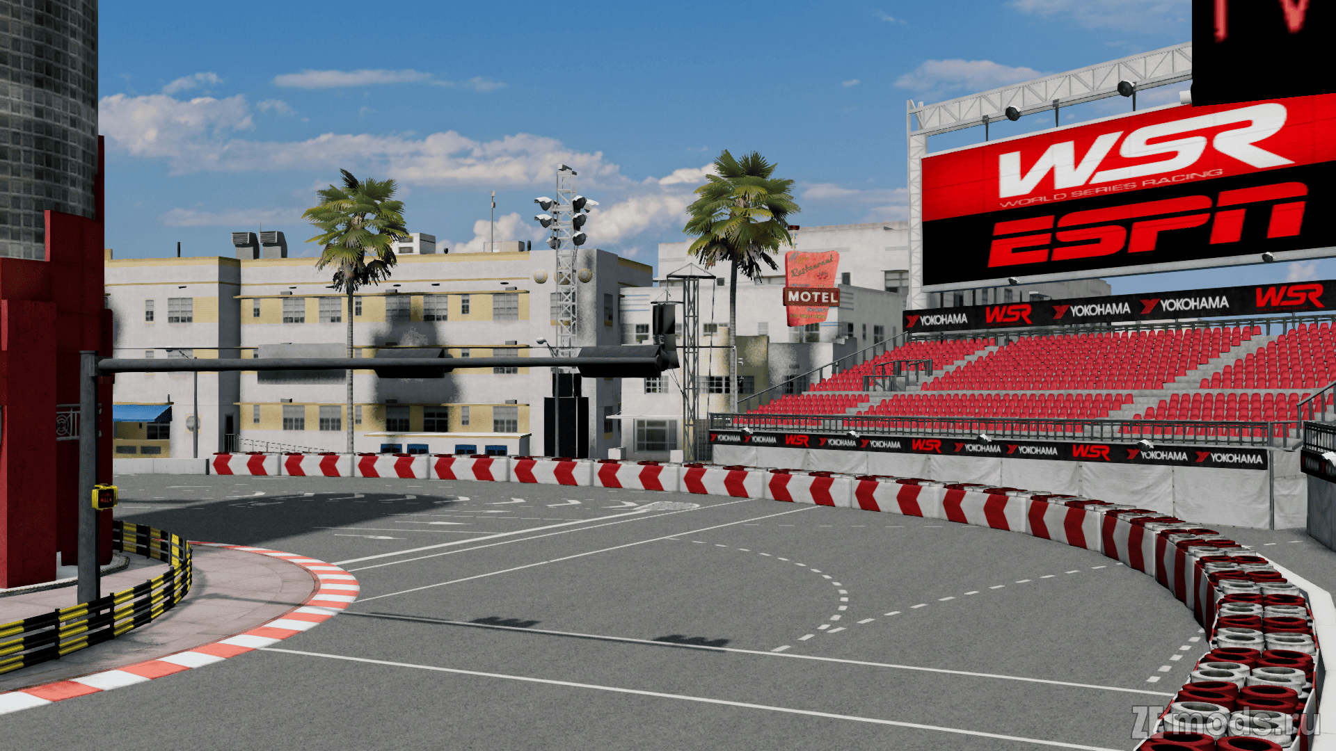 Карта "Bayside Miami" (1.0) для BeamNG.drive (0.38.x)