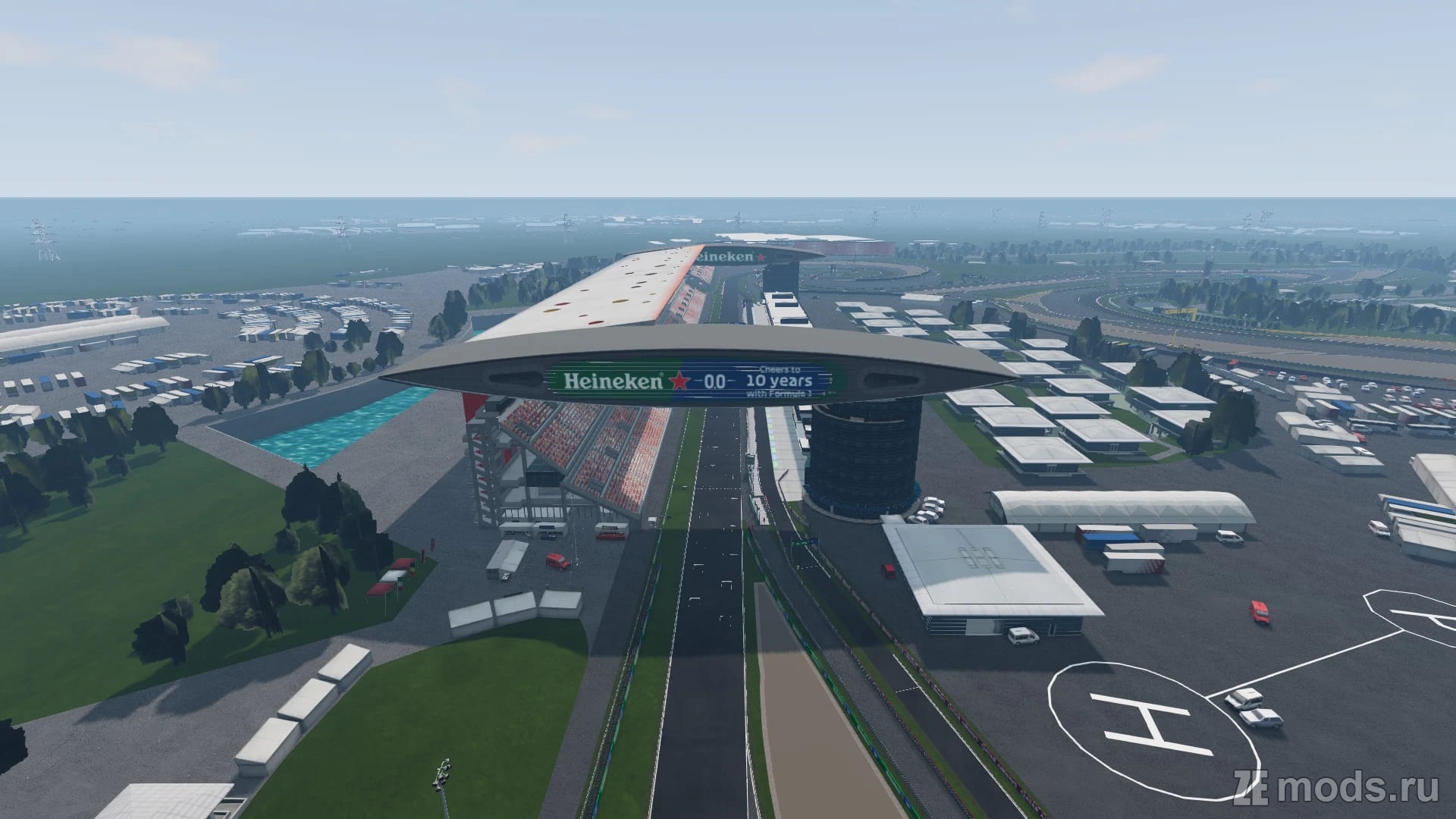 Карта "Shanghai International Circuit" (1.0) для BeamNG.drive (0.38.x)