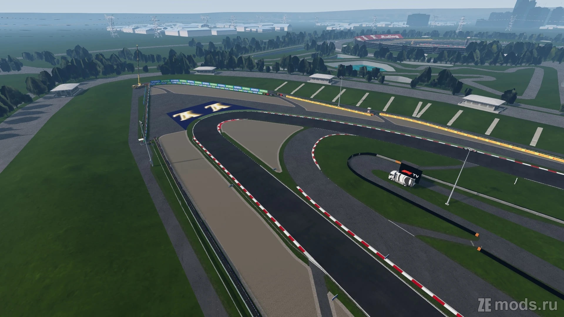 Мод Карта "Shanghai International Circuit" (1.0) для BeamNG.drive (0.38.x)