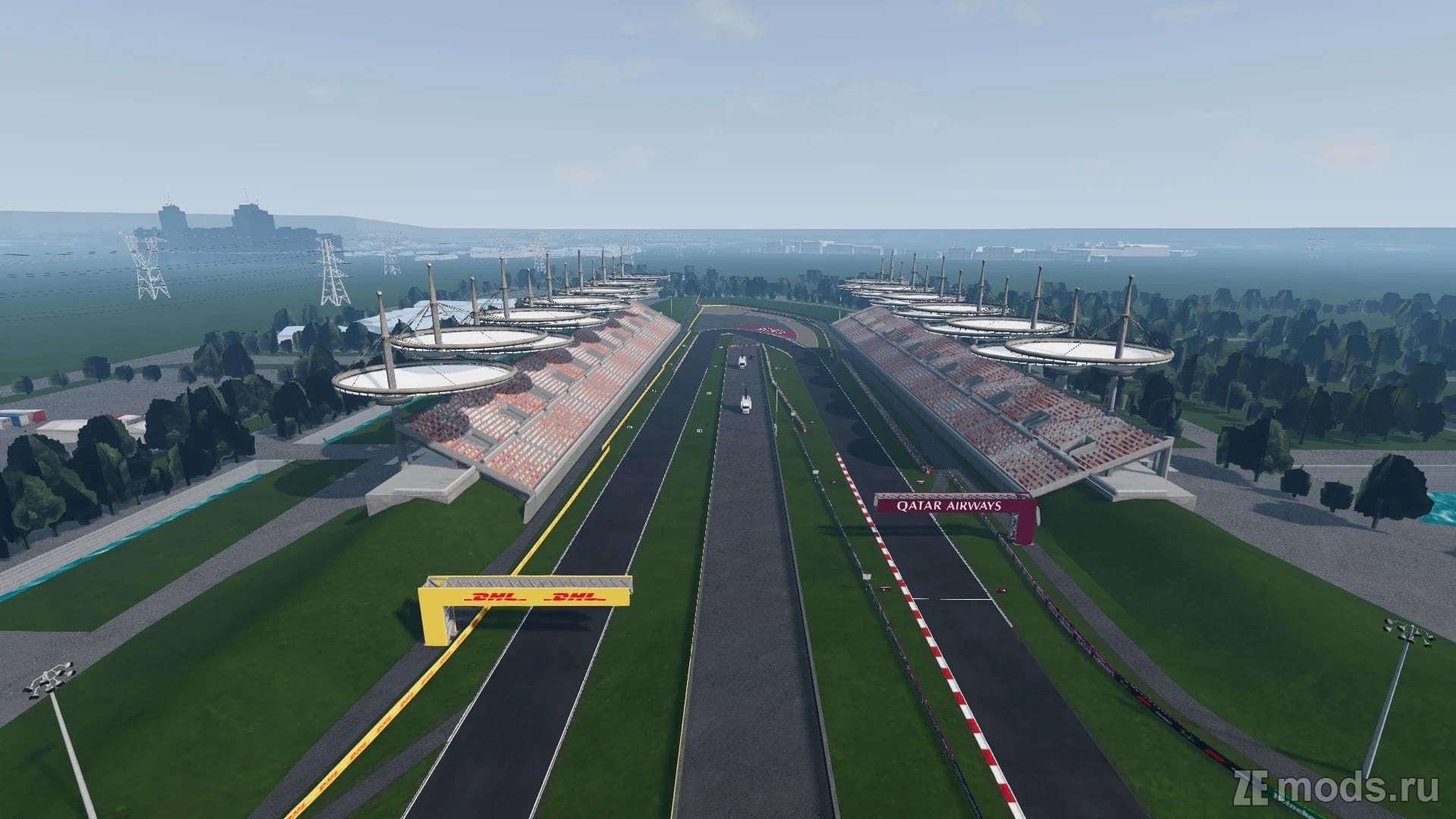 Мод Карта "Shanghai International Circuit" (1.0) для BeamNG.drive (0.38.x)