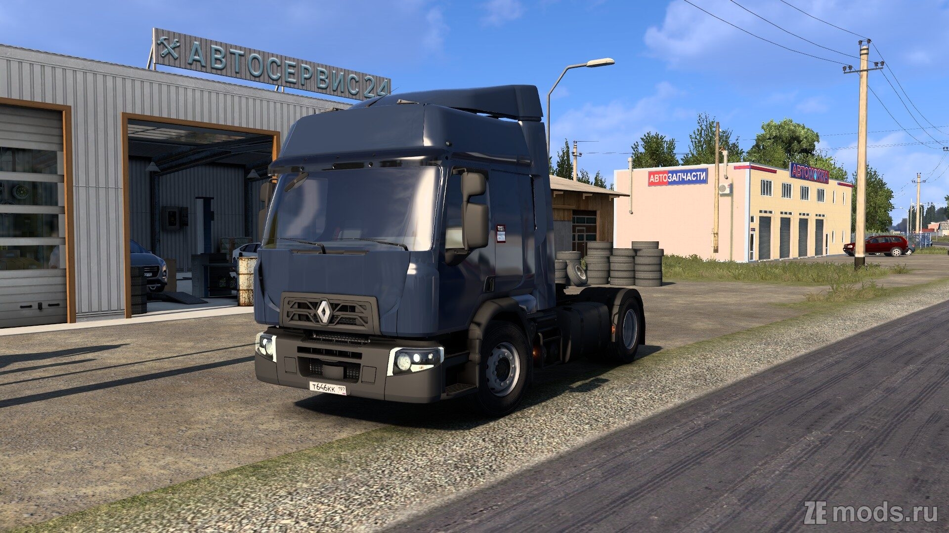 Renault d-wide (1.0) для Euro Truck Simulator 2 (1.58.x)