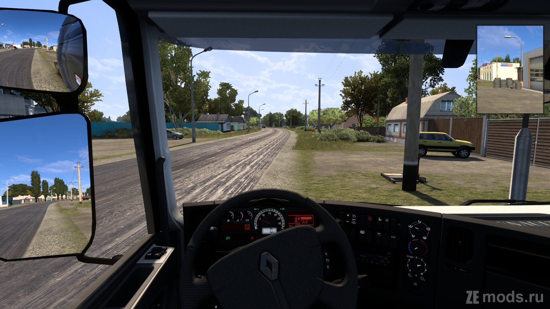 Мод Renault d-wide (1.0) для Euro Truck Simulator 2 (1.58.x)