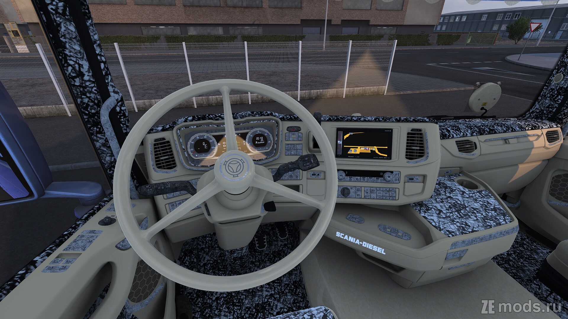 Мод Scania R500 Custom XBX (5.0) для Euro Truck Simulator 2 (1.58.x)