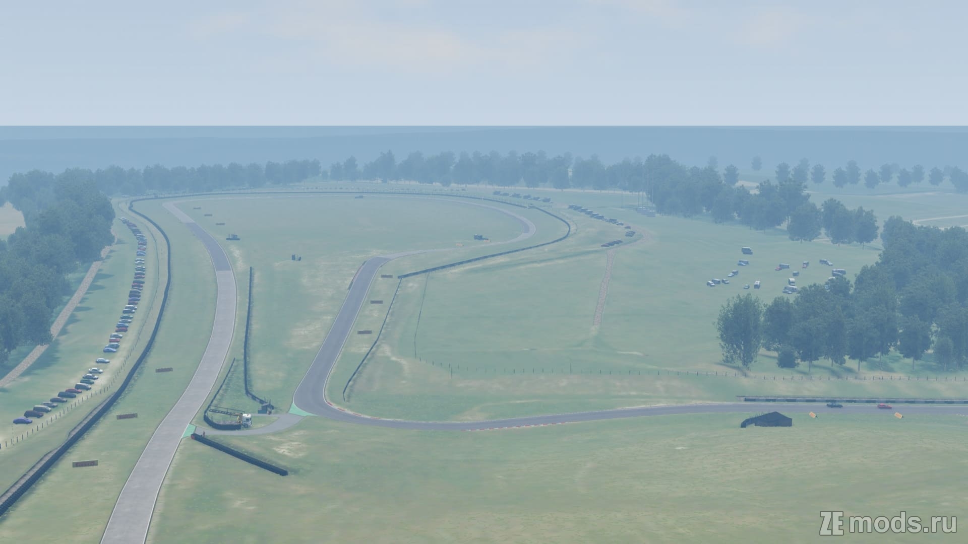 Мод Карта "Cadwell Park" (1.0) для BeamNG.drive (0.38.x)