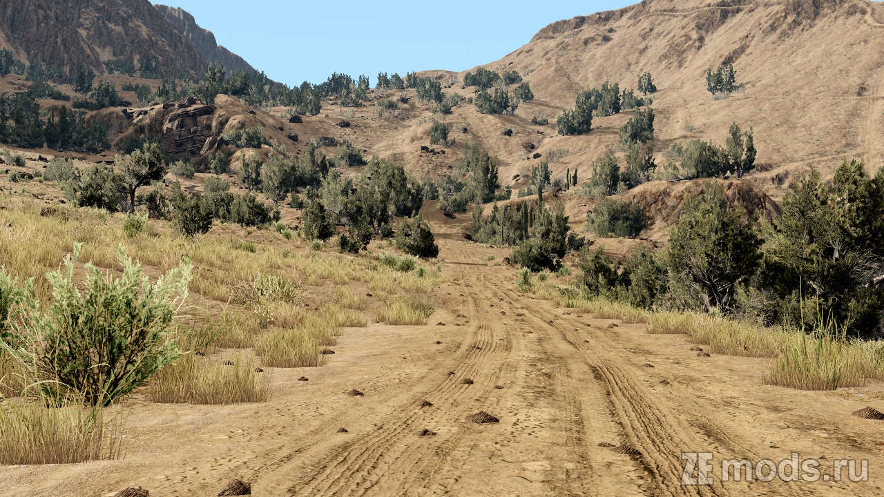 Карта "Axle Valley" (Fix) (1.0) для BeamNG.drive (0.38.x)