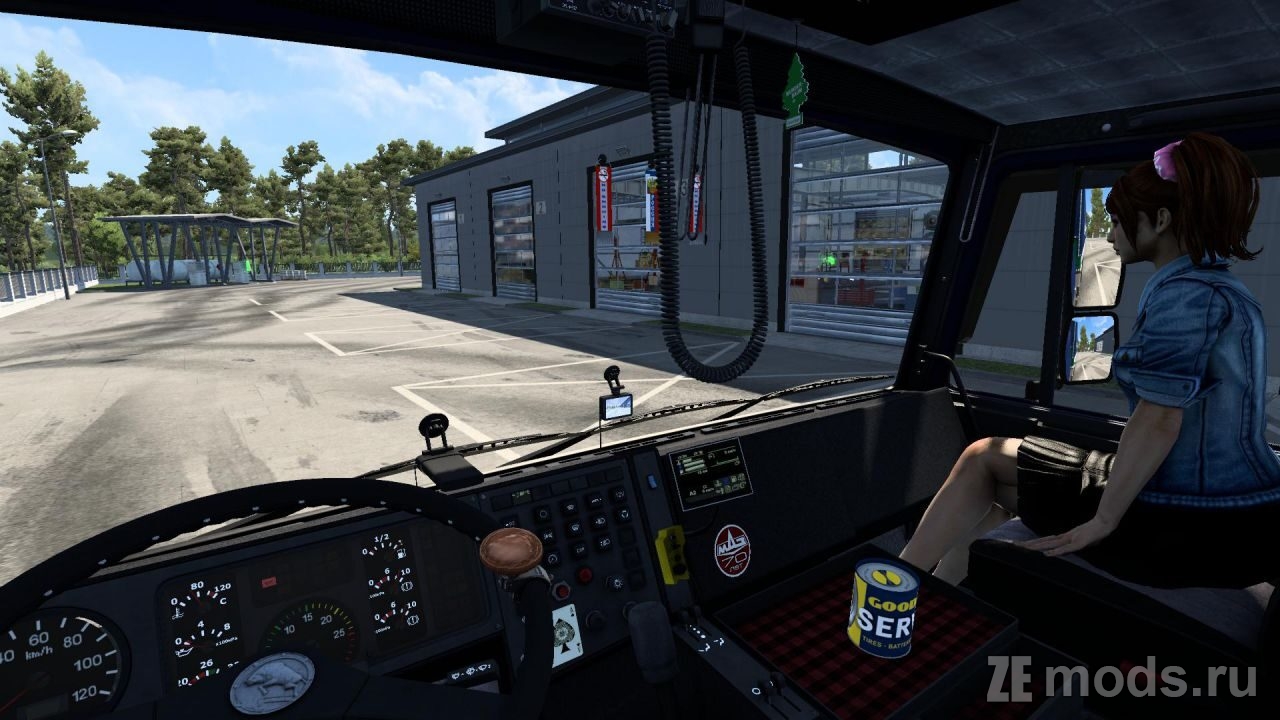 Мод МАЗ 6422 (1981) (+ Trailers) (2.1) для Euro Truck Simulator 2 (1.58.x)