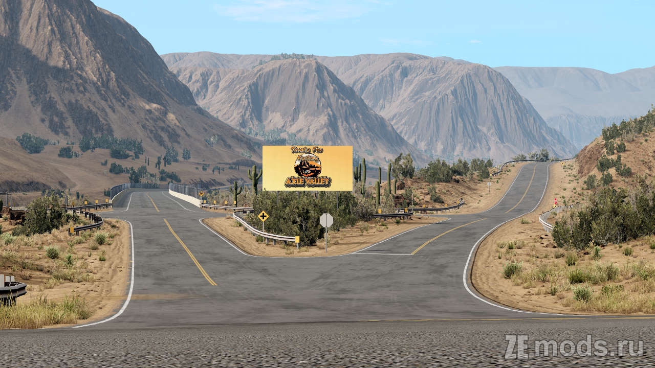 Мод Карта "Axle Valley" (Fix) (1.0) для BeamNG.drive (0.38.x)