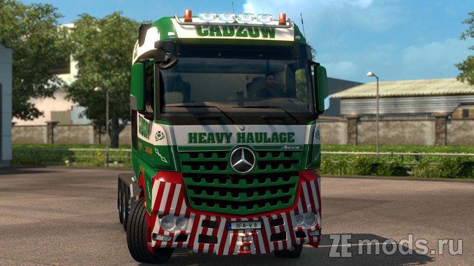 Мод Big Stars - Actros/Arocs SLT (1.9.0) для Euro Truck Simulator 2 (1.58.x)