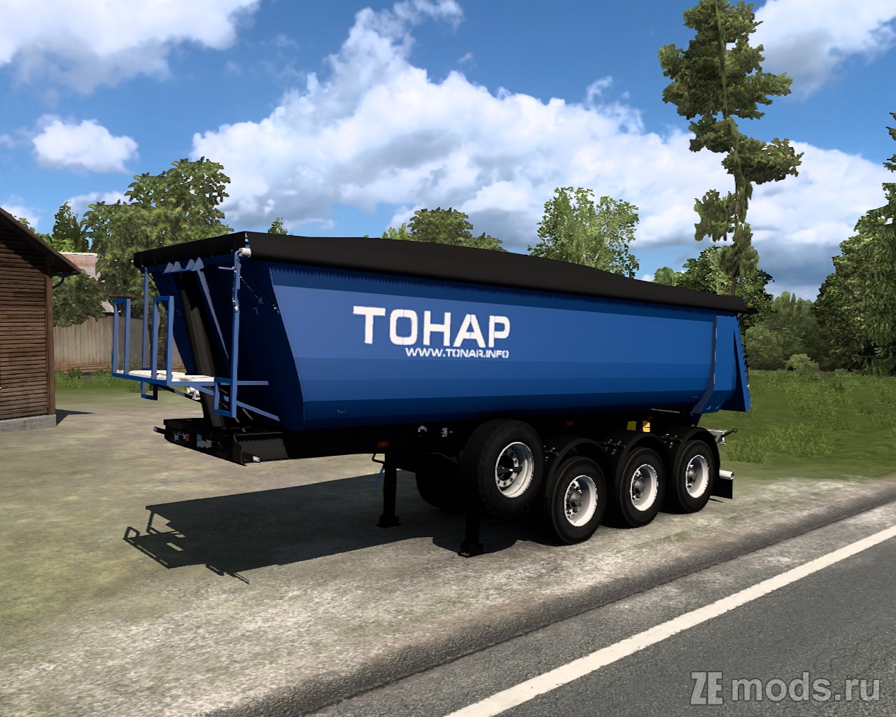 Dumper Tonar 9523 для Euro Truck Simulator 2 (1.58)