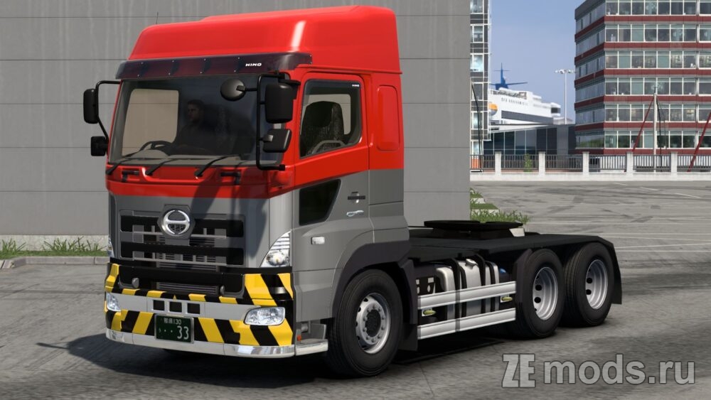 Мод Hino Profia (1.5) для Euro Truck Simulator 2 (1.58.x)