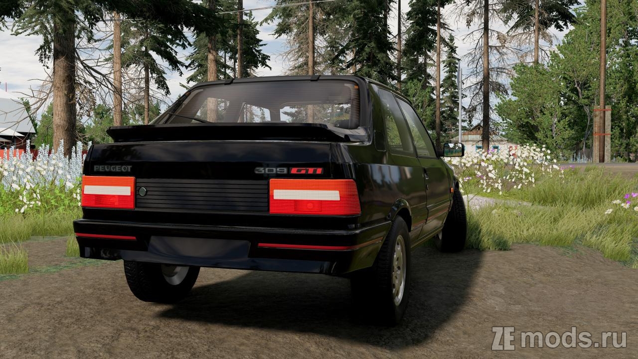 Мод Peugeot 309 GTI (1.0) для BeamNG.drive (0.38.x)