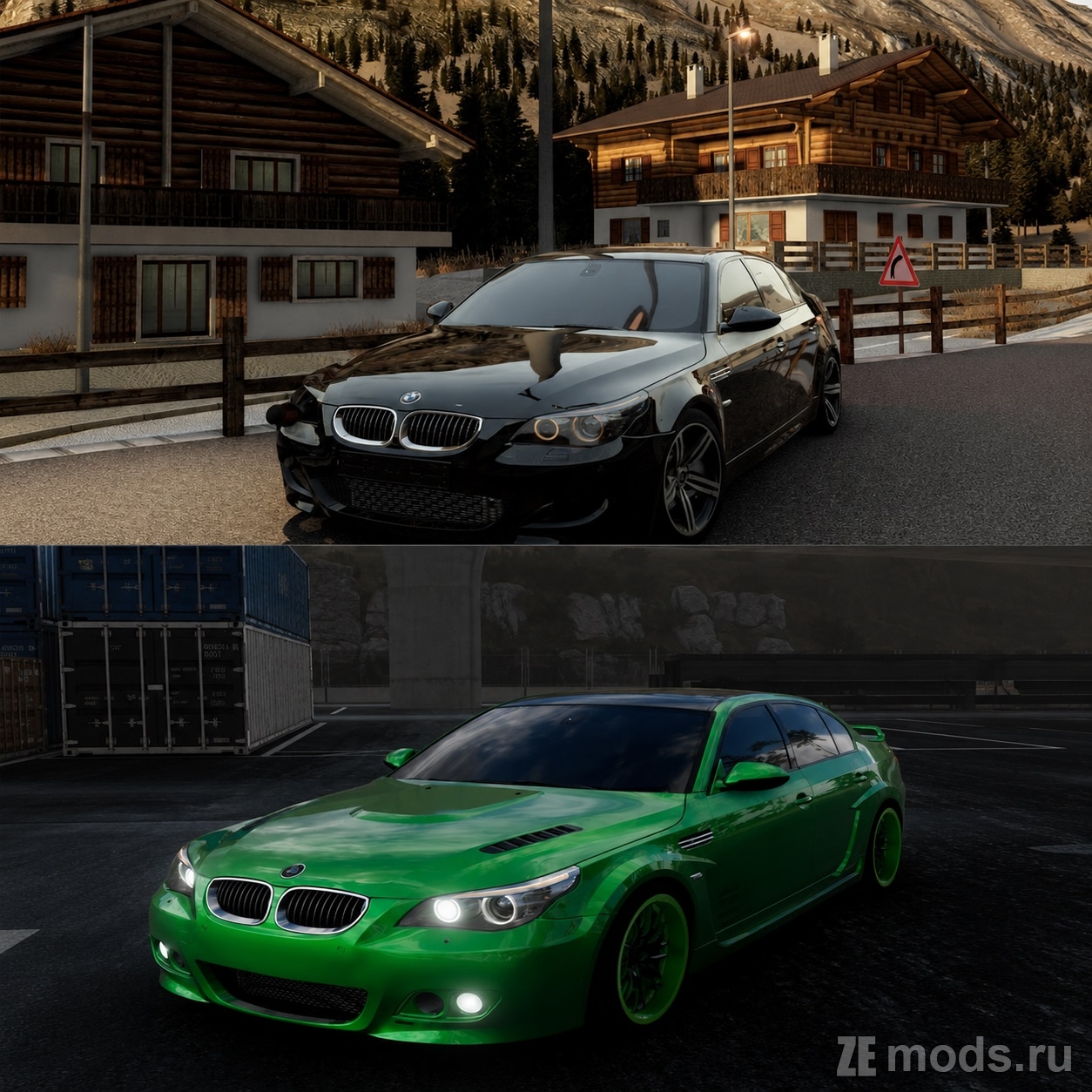 Мод BMW M5 E60 (2.02) by bubon2012 для BeamNG.drive (0.38.x)